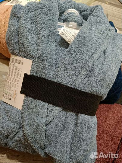 Халат махровый унисекс новый