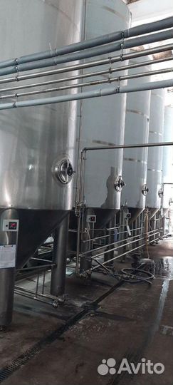 Танк лагерный для хранения пива форфас 3000л