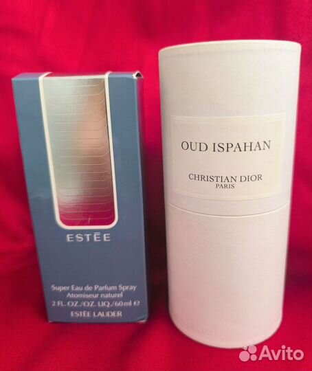 Коробка от духов Cristian Dior, Estee Lauder