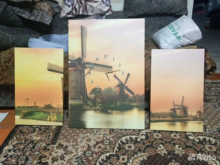 Часы картина