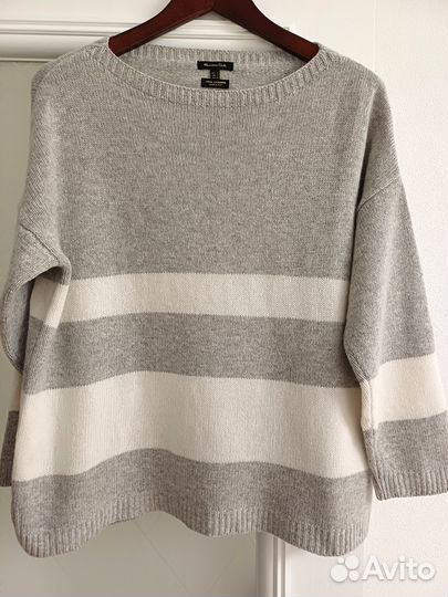 Massimo Dutti свитер р. М шерсть, кашемир серый