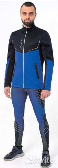 Разминочный лыжный костюм