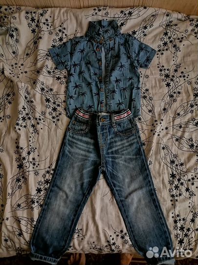 Детские вещи пакетом на мальчика 92-98 - 104