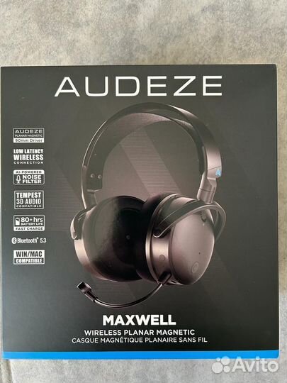 Audeze Maxwell PS5 PC новые наушники USA в наличии