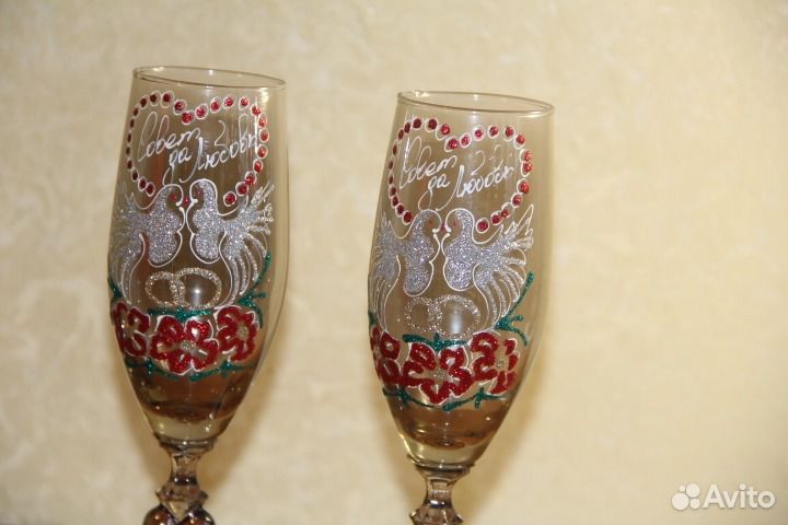 Свадебные бокалы