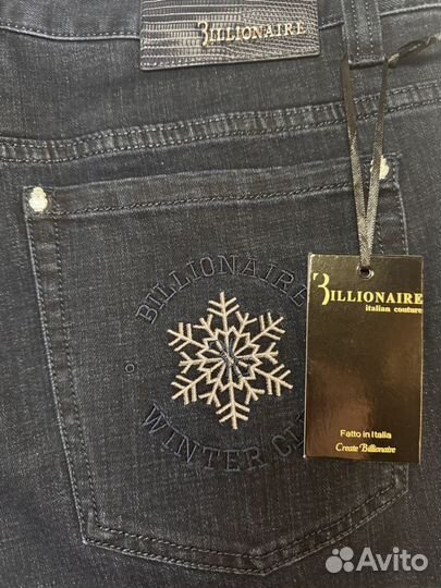 Премиум джинсы Billionaire 38 размер