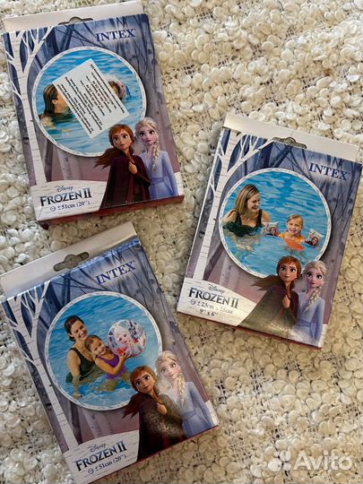 Нарукавники для плавания, круг и мяч