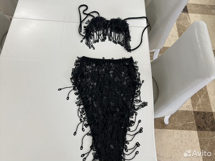 Комплект костюм для танцев гоу гоу