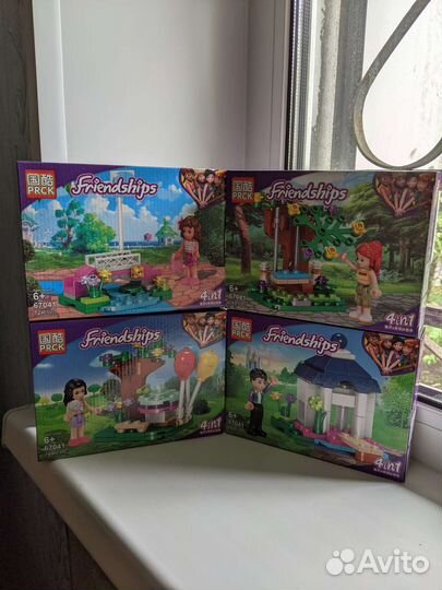 Конструктор Friendships (набор: 4 в 1)