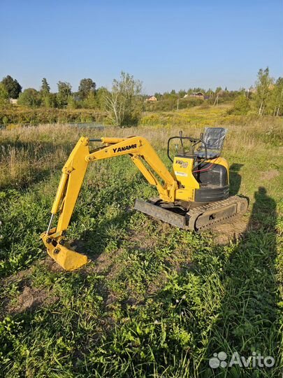 Мини-экскаватор YANMAR VIO10-2A, 2015
