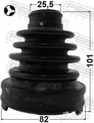 Пыльник шруса 0115GSU35LHT Febest