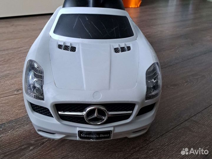 Машинка каталка детская mersedes