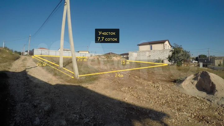 Участок 7,7 сот. (СНТ, ДНП)