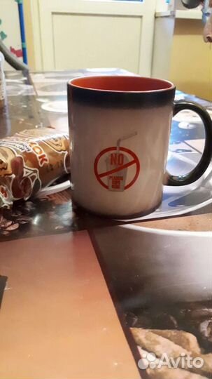 Кружка которая меняет цвет