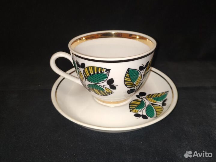 Фарфор чайные пары, сахарница, конфетница