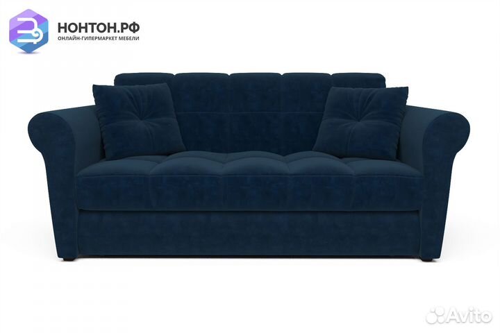 Диван аккордеон Гранд темно-синий