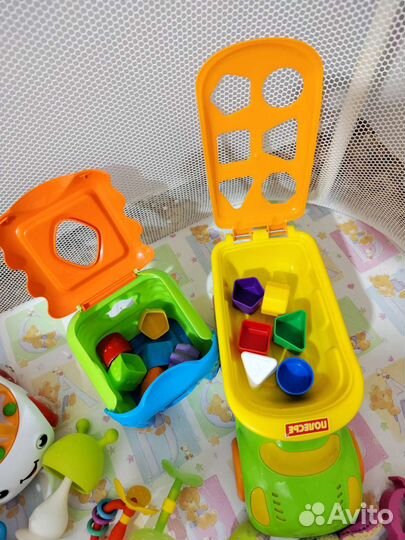 Грызунки игрушки подвеска манеж сортер погремушки