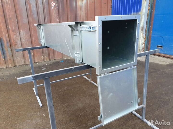 Ящик корзина для коников на полуприцеп