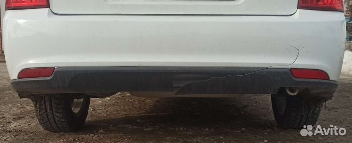 Задний бампер priora 2 хэтчбек