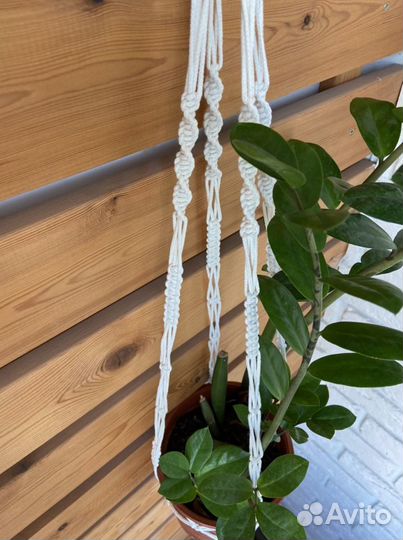 Кашпо подвесное макраме