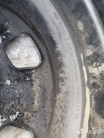 Диск колесный R16 Renault Duster Рено Дастер