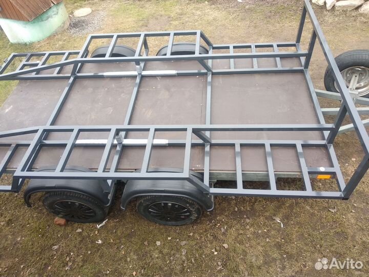 Платформа, прицеп для караката, трапы