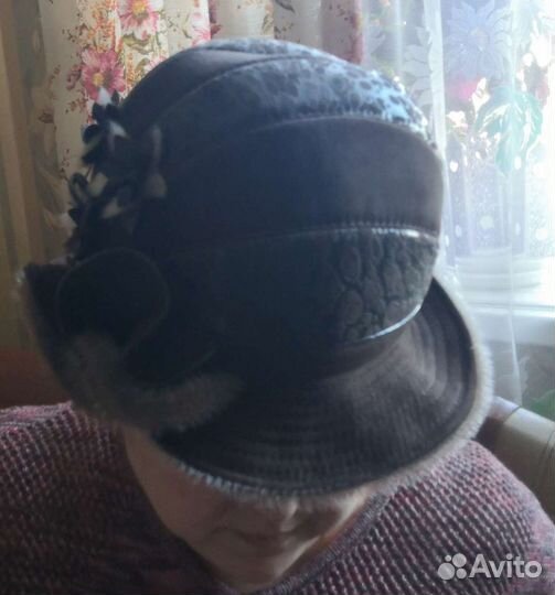 Шляпа зимняя женская