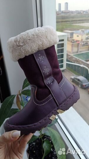 Сапожки антилопа 27 размер