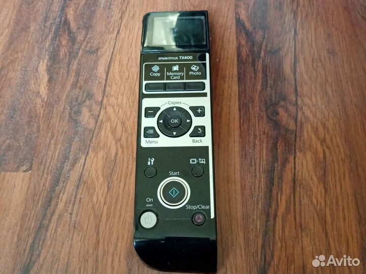 Панель управления Epson Stylus TX400