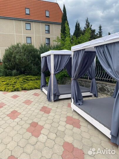 Пляжные беседки под ключ