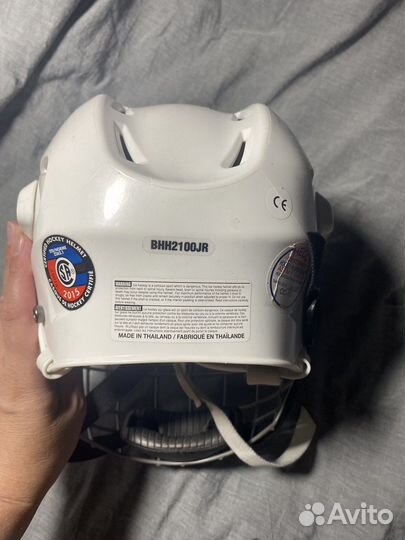 Шлем хоккейный детский bauer