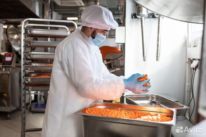 Кухонный работник (помощник повара )