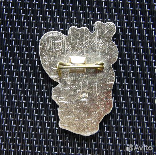 Редкий значок Бегемот. Советский винтаж