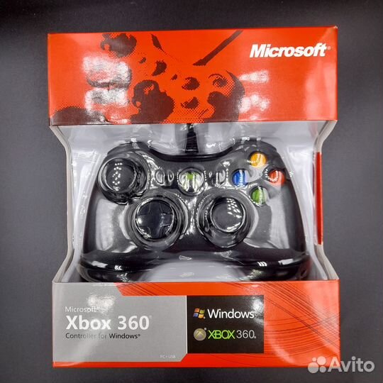 Джойстик xbox 360 проводной Геймпад