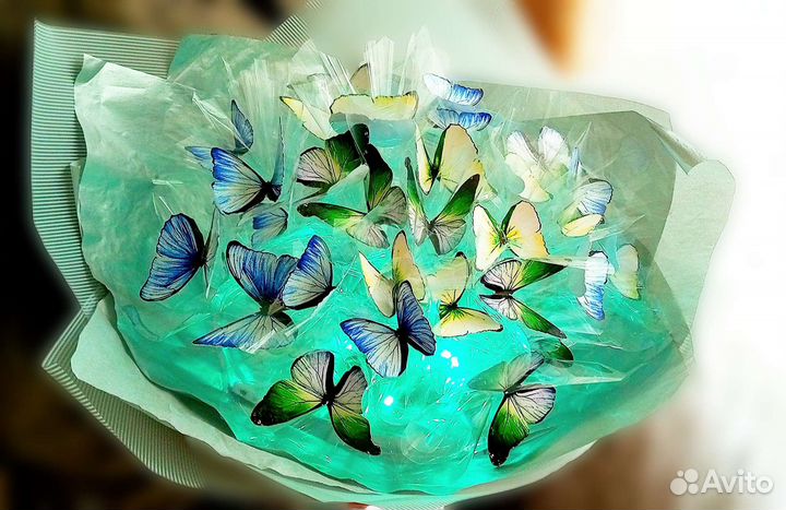 Букет из бабочек