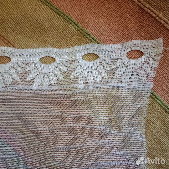 Тюль белый р.230*120