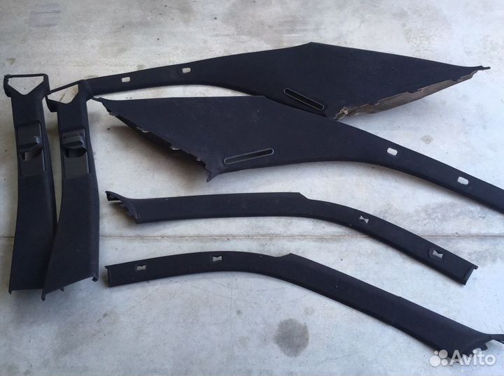 Накладки стоек Мерседес w210