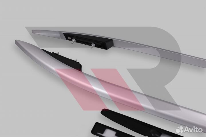 Рейлинги Subaru Forester (SJ) 13-18г Серебро