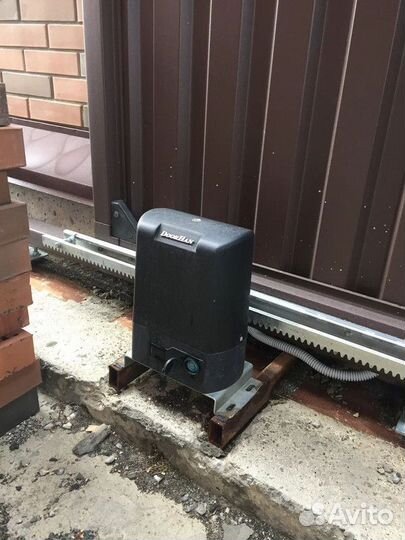 Автоматика для распашных ворот / Монтаж Установка