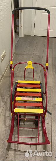 Санки на колёсах Снегокат