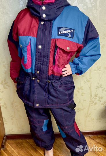 Винтажный горнолыжный костюм