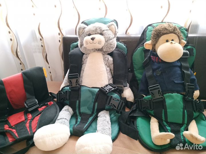 Бескаркасное автокресло 9-36кг(3 шт)