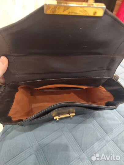 Сумка женская натуральная кожа бу Vicini