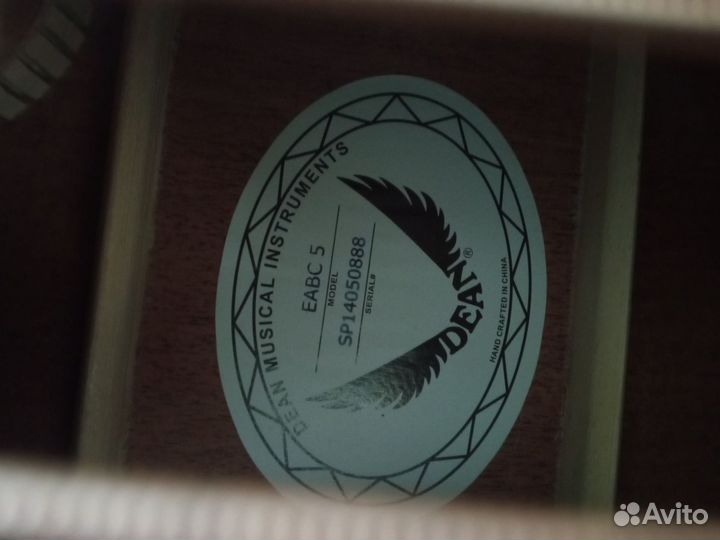 Акустическая Бас гитара Dean eabc5