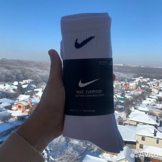 Носки nike everyday махровые