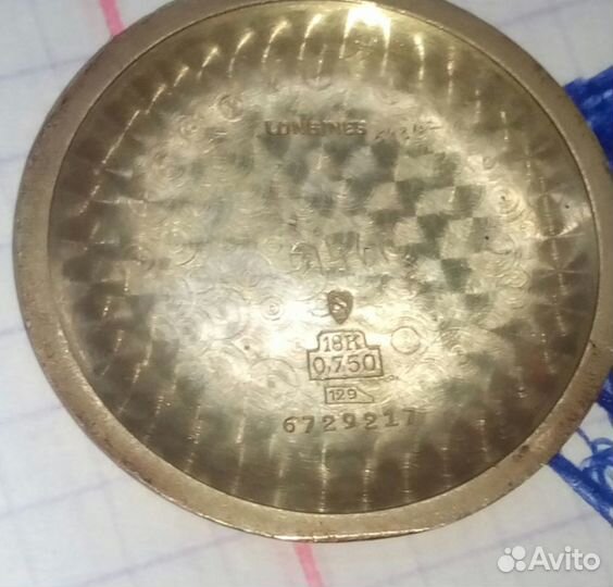 Часы золотые мужские longines