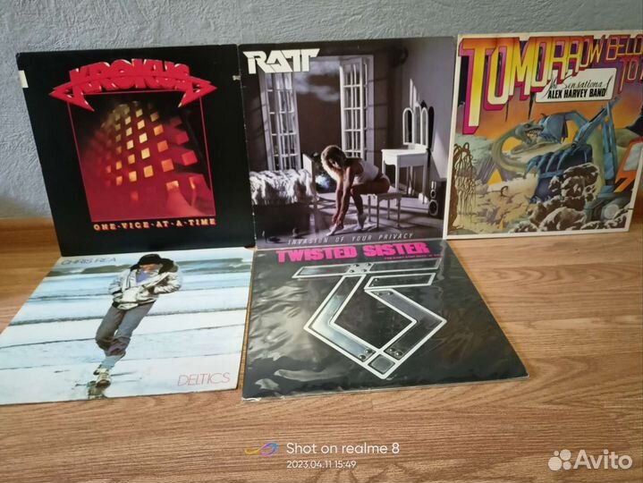 Виниловые пластинки LP