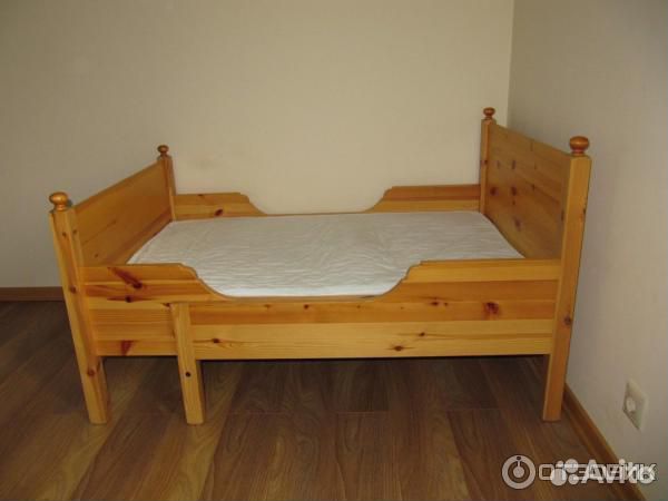 Детская кровать IKEA лексвик раздвижная