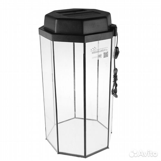 Аквариум новый 24 литра с крышкой