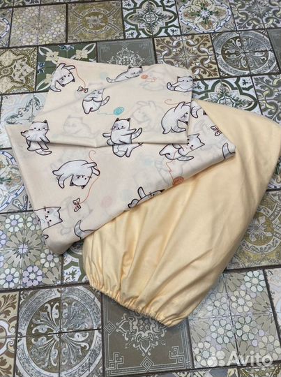 Детское постельное белье новое